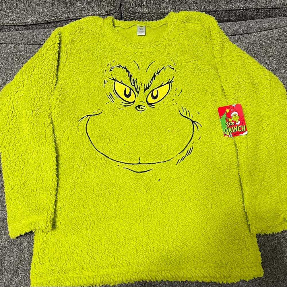 The Grinch Sherpa Sweater
